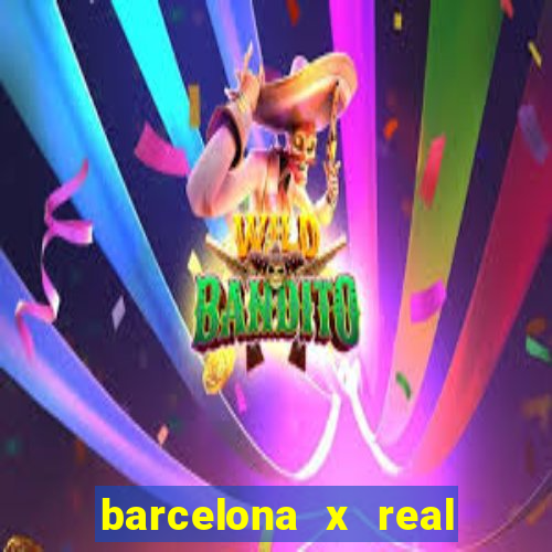 barcelona x real madrid multicanais